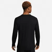 Nike Miler Men's Dri-FIT UV Long-Sleeve Running Top. Nike.com