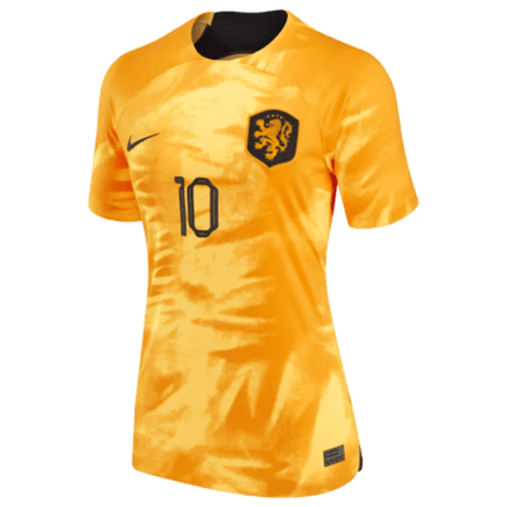 Netherlands National Team 2022/23 Stadium Home (Memphis Depay) Women's Nike Dri-FIT Soccer Jersey. Nike.com