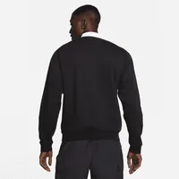 Nike Club Fleece Men's Brushed-Back Long-Sleeve Polo. Nike.com
