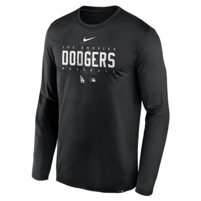 Nike Men's Local (MLB Los Angeles Dodgers) T-Shirt in Black, Size: Medium | N19900ALD-04W