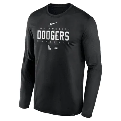 Nike Dri-FIT Team Legend (MLB Los Angeles Dodgers) Men's Long-Sleeve T-Shirt. Nike.com