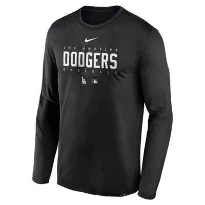 Men's Nike White Los Angeles Dodgers Team Wordmark T-Shirt