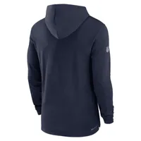 Buffalo Bills Sideline Men's Nike Dri-FIT NFL Long-Sleeve Hooded Top.