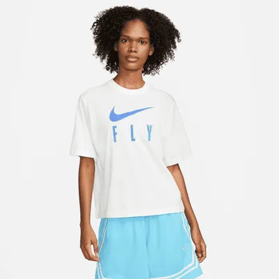 Nike Dri-FIT Swoosh Fly Women's Boxy Tee. Nike.com