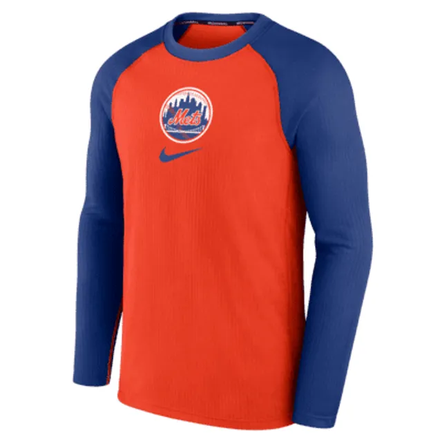 Houston Astros Nike Velocity 3/4-Sleeve Raglan T-Shirt - Orange