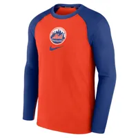 Nike Men's Long-sleeve New York Yankees Dri-fit Touch T-shirt in Blue for  Men