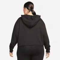 Nike Yoga Luxe Women's Cropped Fleece Hoodie (Plus Size). Nike.com