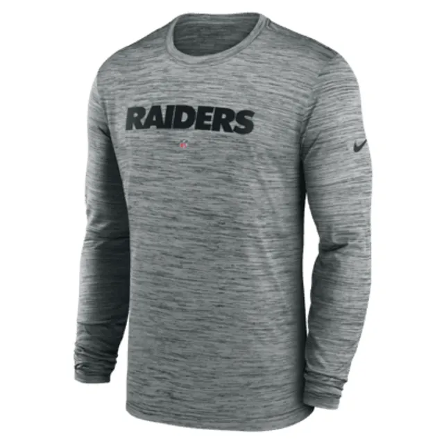 Nike Men's Dri-Fit Sideline Coach (NFL Las Vegas Raiders) Long-Sleeve Top in White, Size: 2XL | 00M210A8D-0BK