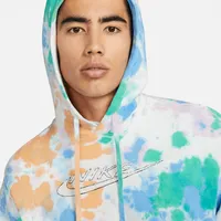 Nike Sportswear Club Fleece Men's Ice-Dye Pullover Hoodie. Nike.com