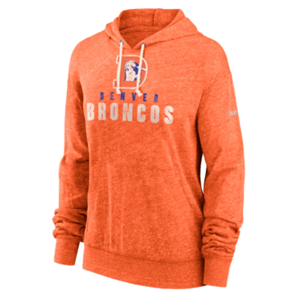 Men's Nike Royal Denver Broncos Rewind Club Pullover Sweatshirt Size: Small