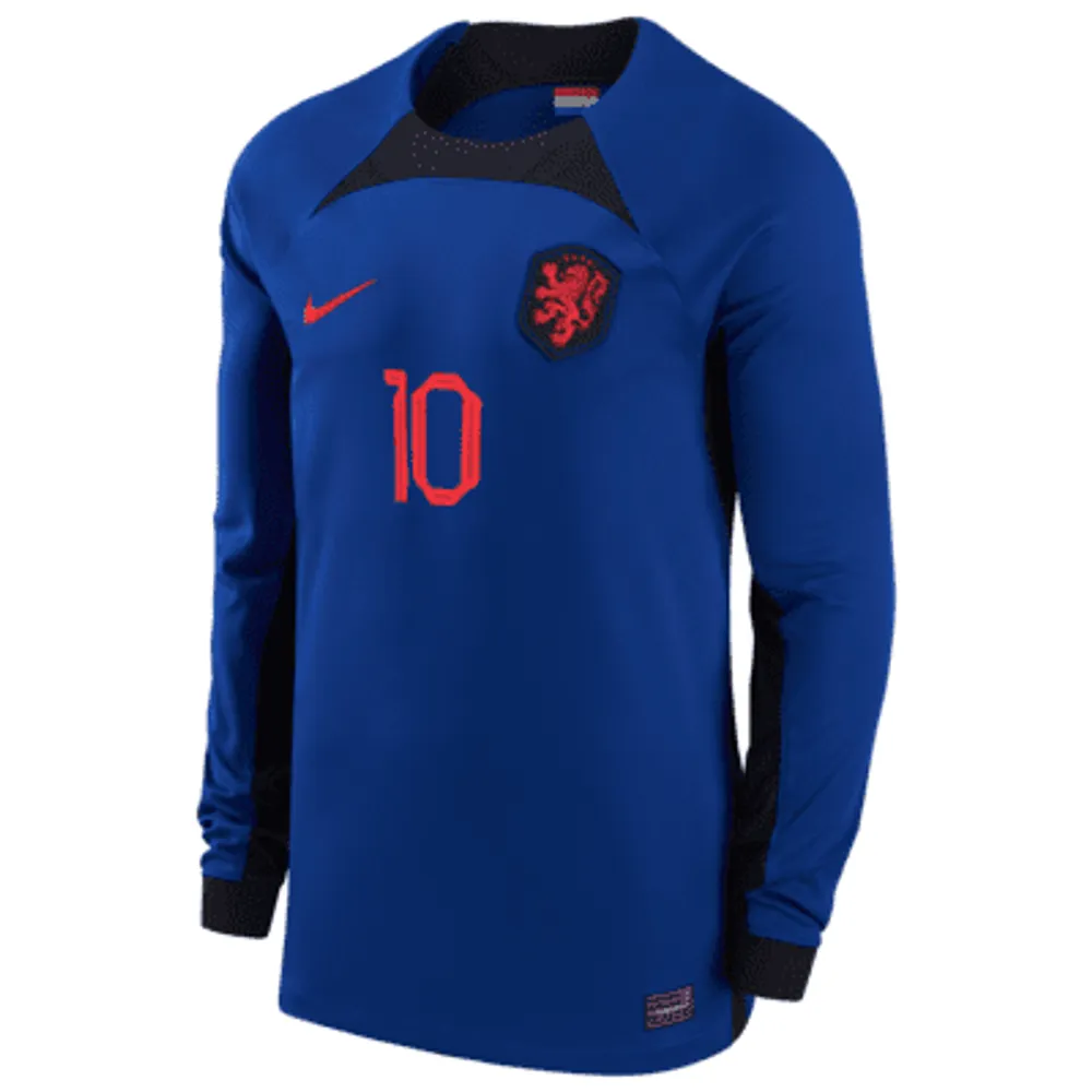 Netherlands 2022/23 Stadium Home Big Kids' Nike Dri-FIT Soccer Jersey