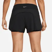 Nike Dri-FIT Swift Women's Mid-Rise 3" 2-in-1 Running Shorts with Pockets. Nike.com