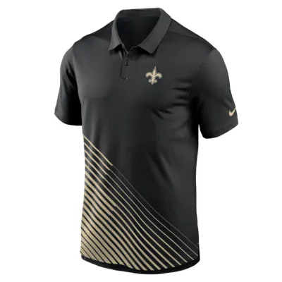 New Orleans Saints Nike Fashion Performance Polo - Black/White