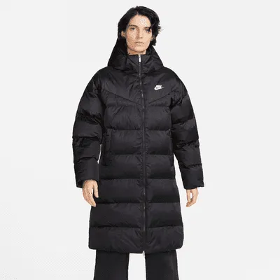 Nike Sportswear Therma-FIT City Series Women's Synthetic Fill Shine Parka. Nike.com