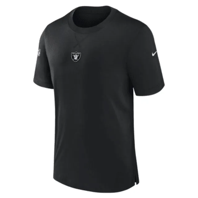 Men's Las Vegas Raiders Nike Black Logo Essential Legend Performance T-Shirt