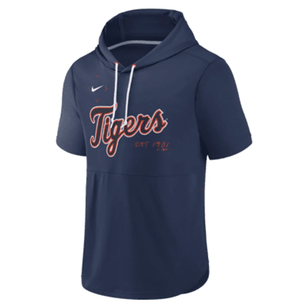 Tigers Baseball Black 100% Polyester Long Sleeve T-Shirt