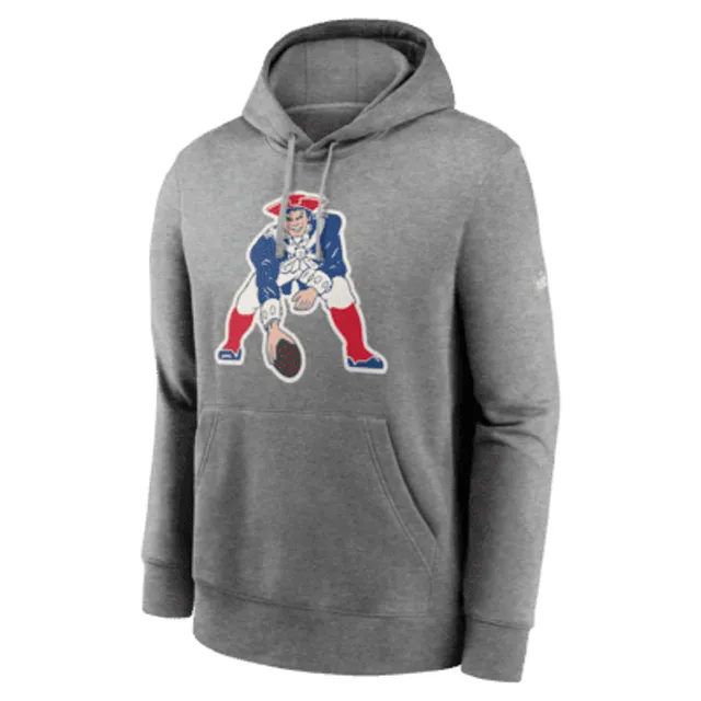 Nike Youth New England Patriots Sideline Club Navy Pullover Hoodie