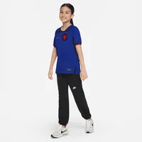 Netherlands 2022/23 Stadium Away Big Kids' Nike Dri-FIT Soccer Jersey. Nike.com