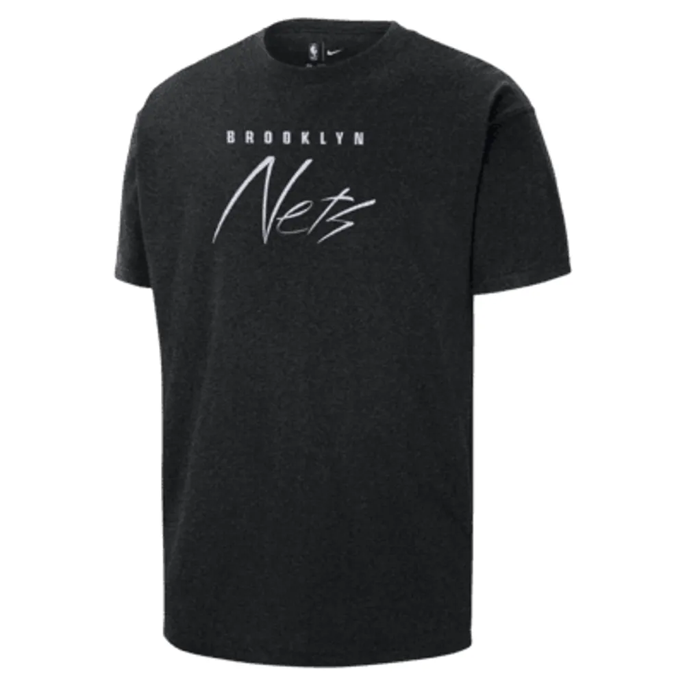Brooklyn Nets Courtside Men's Nike NBA Max90 T-Shirt. Nike.com
