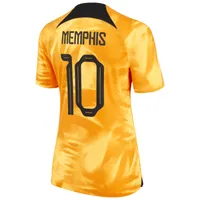 Netherlands National Team 2022/23 Stadium Home (Memphis Depay) Women's Nike Dri-FIT Soccer Jersey. Nike.com