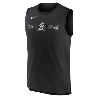 Nike Breathe City Connect (MLB San Diego Padres) Men's Muscle Tank.