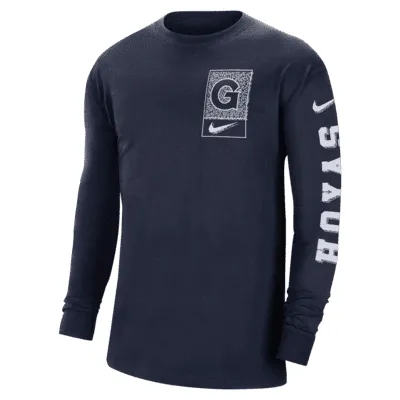 Georgetown Men's Nike College Long-Sleeve T-Shirt. Nike.com