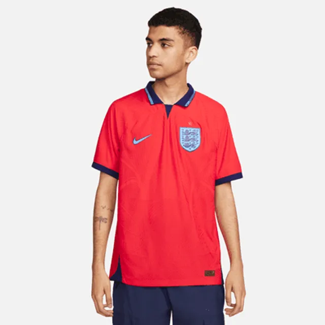 Men's Nike Harry Kane Red England National Team 2022/23 Away Breathe Stadium Replica Player Jersey Size: Medium