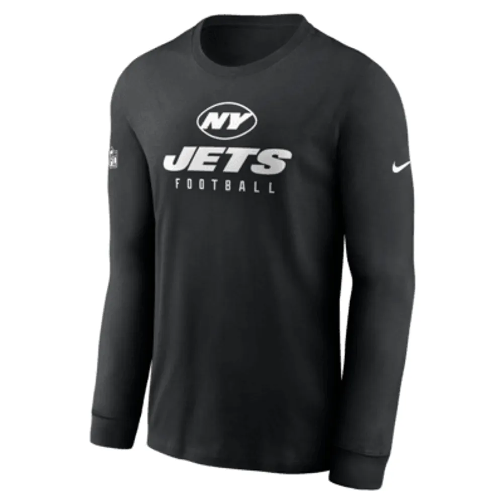 Nike Dri-FIT Sideline Velocity (NFL New York Jets) Men's Long-Sleeve T-Shirt.