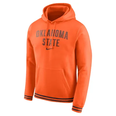 Nike College Retro (Oklahoma State) Men's Fleece Hoodie. Nike.com