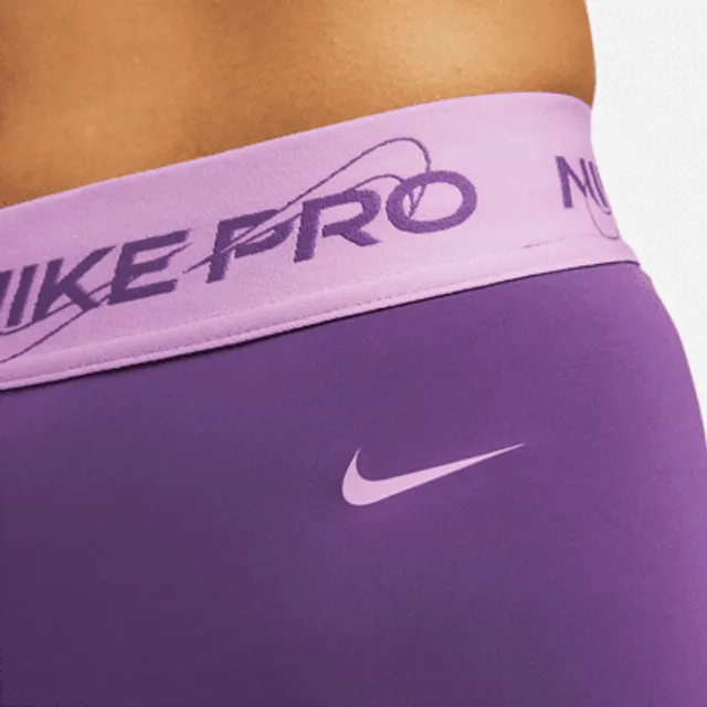 Nike Pro Women's Mid-Rise 3 Graphic Shorts