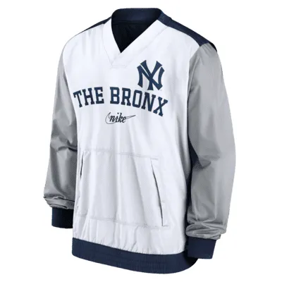 Nike Rewind Warm Up (MLB New York Yankees) Men's Pullover Jacket. Nike.com