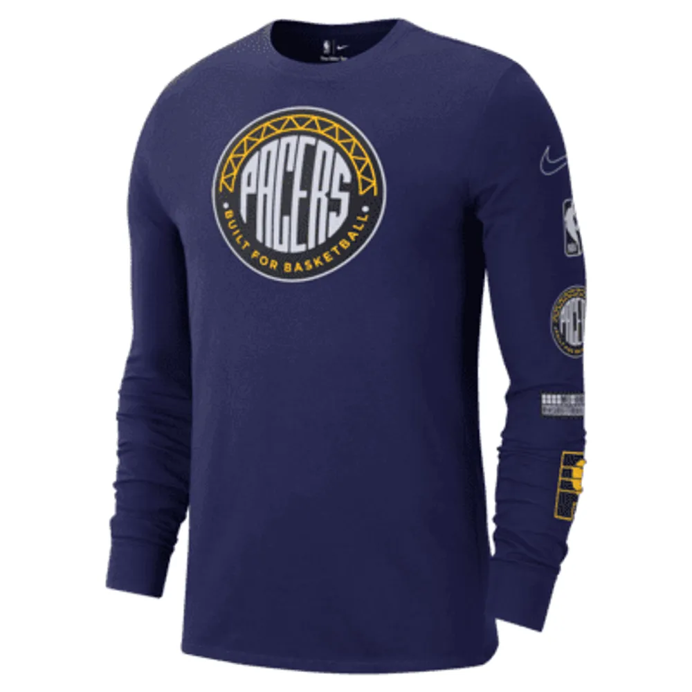 Indiana Pacers City Edition Men's Nike NBA Long-Sleeve T-Shirt. Nike.com
