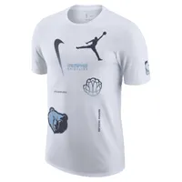 Memphis Grizzlies Courtside Statement Edition Men's Jordan Max90 NBA T-Shirt. Nike.com