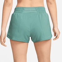 Nike One Women's Dri-FIT Mid-Rise 3" Brief-Lined Shorts. Nike.com