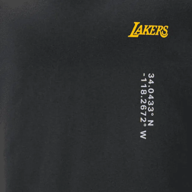 Los Angeles Lakers Nike Long Sleeve Practice T-Shirt - Black - Mens