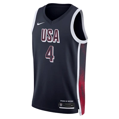 Stephen Curry Team USA USAB Limited Road Unisex Nike Dri-FIT Basketball Jersey. Nike.com