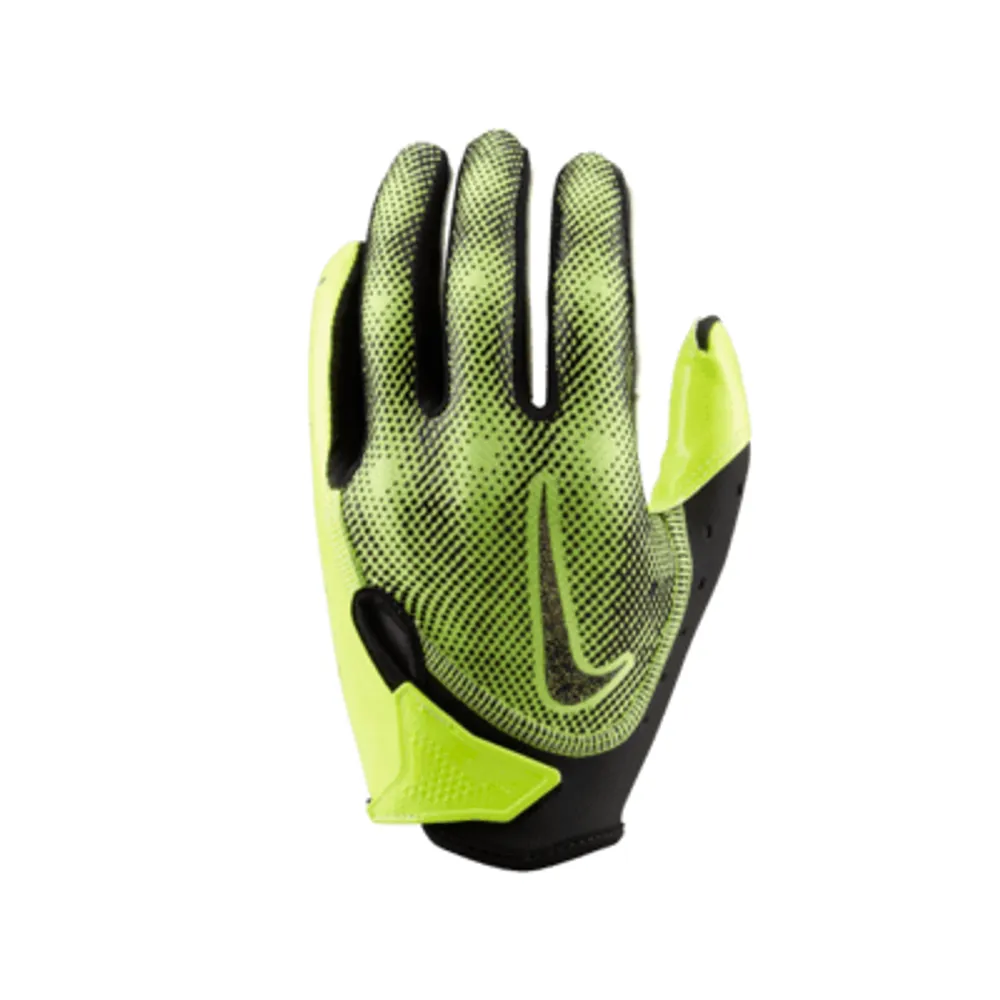  Men's Nike Vapor Jet 5.0 Football Gloves White/Chrome Size  Medium : Sports & Outdoors