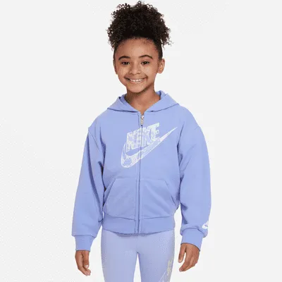 Nike Little Kids' Full-Zip Batwing Hoodie. Nike.com