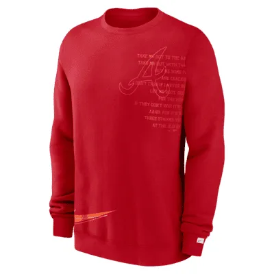 Nike Color Bar (MLB Atlanta Braves) Men's Long-Sleeve T-Shirt