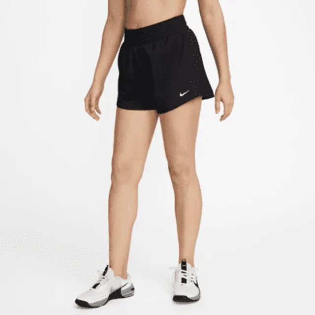 Nike One Women's Dri-FIT Ultra High-Waisted 8cm (approx.) Brief-Lined Shorts.  Nike IE