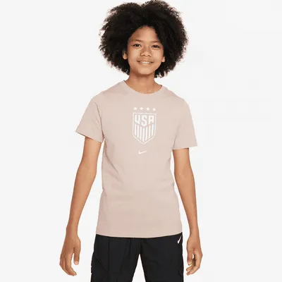 USWNT Big Kids' Nike Soccer T-Shirt. Nike.com