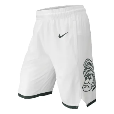 Michigan State Men's Nike College Basketball Replica Shorts. Nike.com