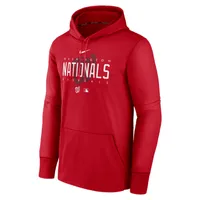 Nike Therma Pregame (MLB Washington Nationals) Men's Pullover Hoodie. Nike.com