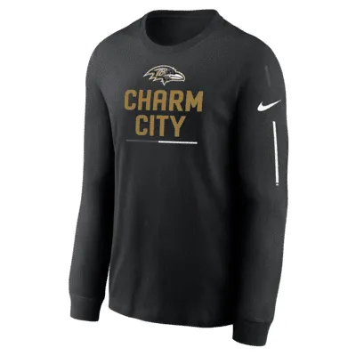 Nike Team Slogan (NFL Baltimore Ravens) Men's Long-Sleeve T-Shirt. Nike.com