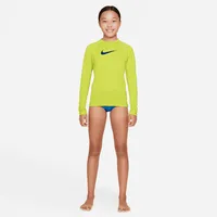 Nike Swoosh Big Kids' (Girls') Long Sleeve Hydroguard. Nike.com