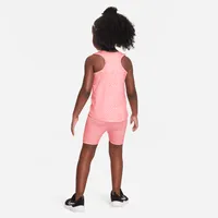 Nike Swoosh Tank and Bike Shorts Set Little Kids' 2-Piece Dri-FIT Set. Nike.com