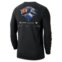 New York Knicks Men's Nike NBA Long-Sleeve T-Shirt. Nike.com