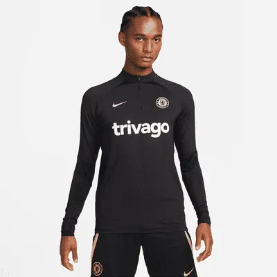 Nike Chelsea FC Academy Pro Drill 21/22 Junior Long Sleeve T-Shirt