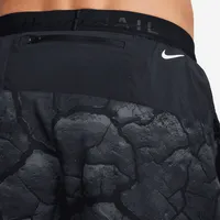 Nike Dri-FIT Stride Men's 7" Brief-Lined Printed Running Shorts. Nike.com