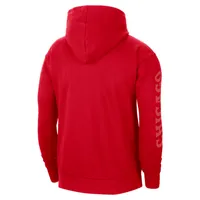 Chicago Bulls Courtside Statement Edition Men's Jordan NBA Fleece Pullover Hoodie. Nike.com